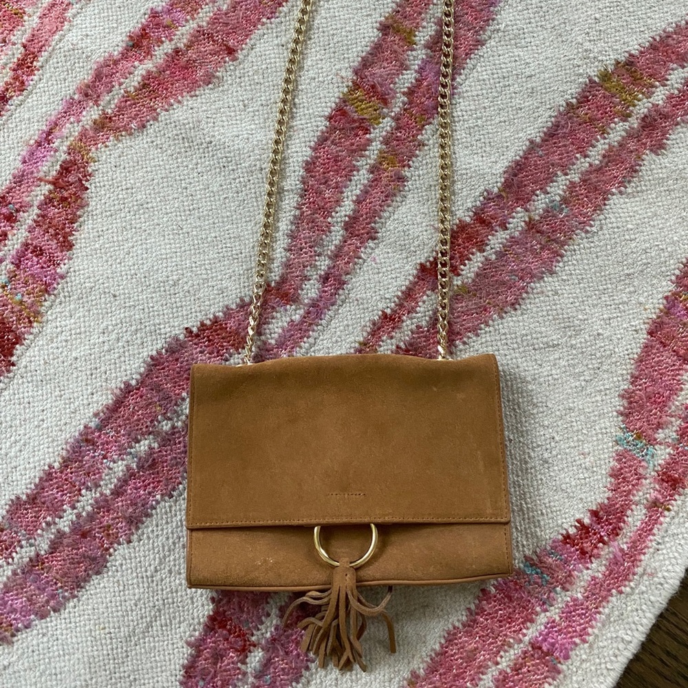 Express Suede Like Purse Crossbody